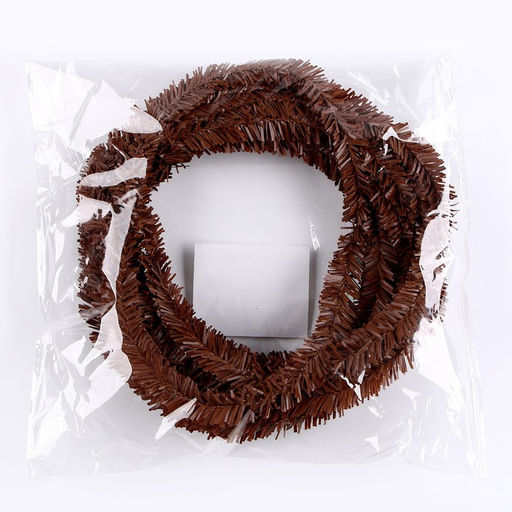 Проволока для поделок и декора «Хвоя» длина — 5 м, диаметр — 2 см, цвет коричневый