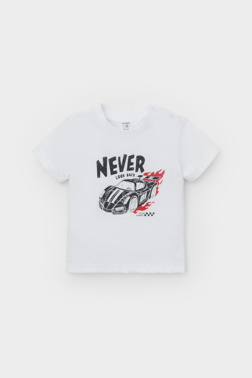 Crockid _ КР 302719/белый к548 фуфайка (футболка) д/мал яс  фото 2