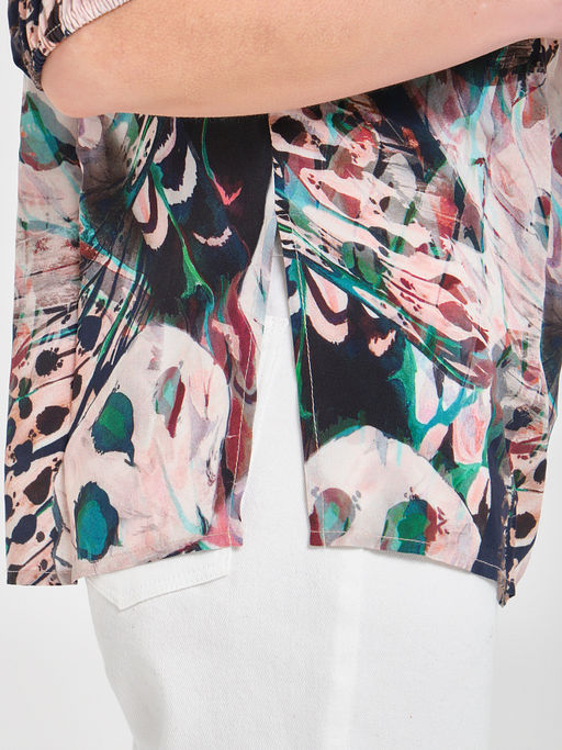 Блуза с открытыми плечами - Marchello marchellini фото 13