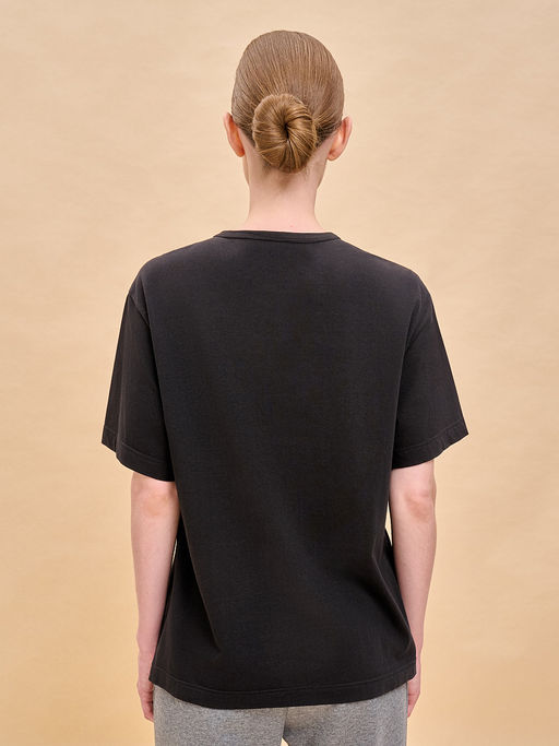 PELICAN, футболка женская, Черный  фото 2