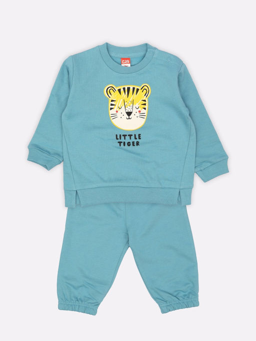 CRB wear / CSBB 90295-42-436 Комплект для мальчика (джемпер, брюки),деним/Ex.Cherubino