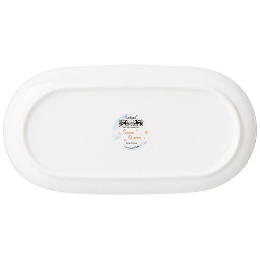 БЛЮДО ОВАЛЬНОЕ LEFARD СНЕЖНАЯ КОРОЛЕВА 20,5 СМ  фото 3