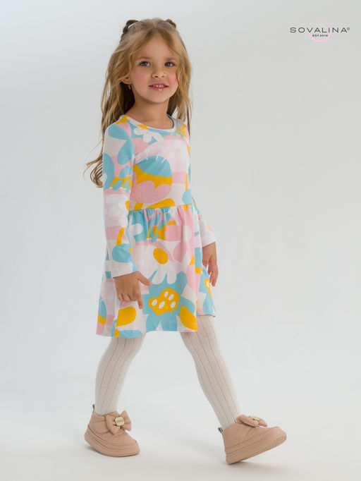 Платье Эля зефирные ромашки - Sovalina фото 17