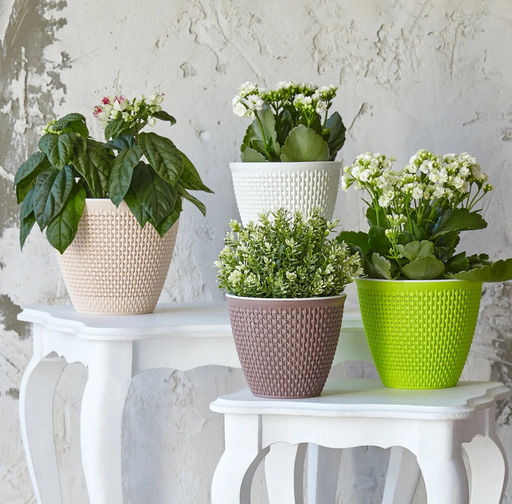 Кашпо 3,0 л Ротанг, арт. КШ-4075, 4557, 7953, 7954, 7955, 7956, 7957,7960, 7961,7962,7963, 8952..,