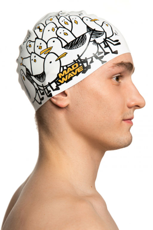 Силиконовая шапочка Seagulls - Mad wave фото 5