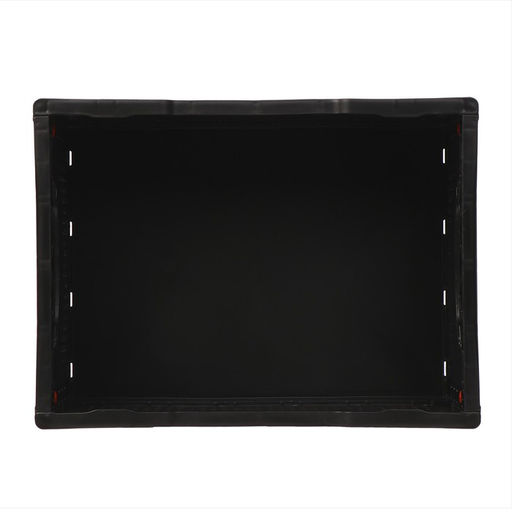 Ящик складной, пластиковый, 40×30×17 см, чёрный