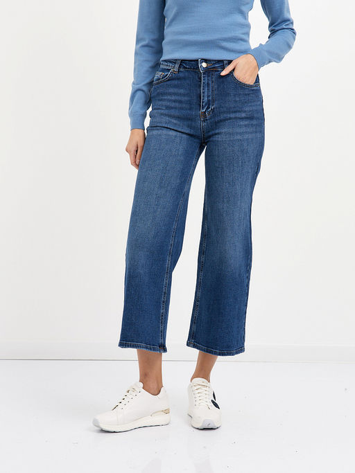 брюки женские прямого кроя укороченные - Glenfield фото 3