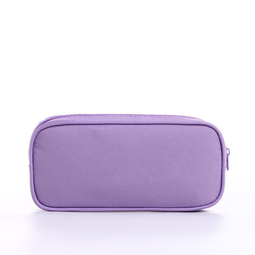 Косметичка-пенал на молнии с отделами, Звезда, сиреневая - Simaland фото 2