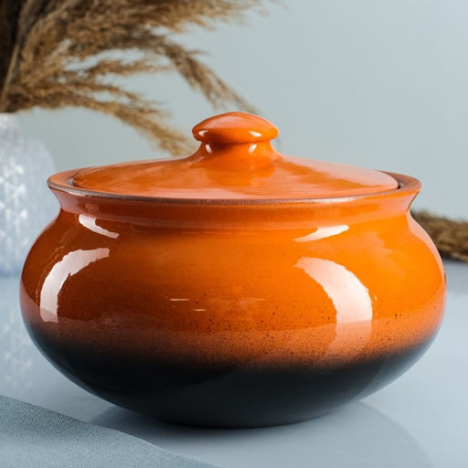 Супница Вятская керамика «Традиция», 2.5 л, с крышкой, МИКС