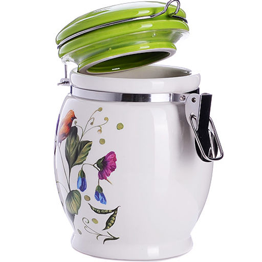 26605 Банка для сыпучих 700мл Птичка дол/металл LR (х36) - Mayer&boch фото 2