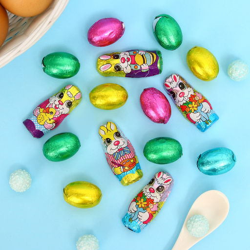 Шоколад молочный Only Пасхальные яйца со сливочно-ореховой начинкой, 100 г - Simaland фото 2