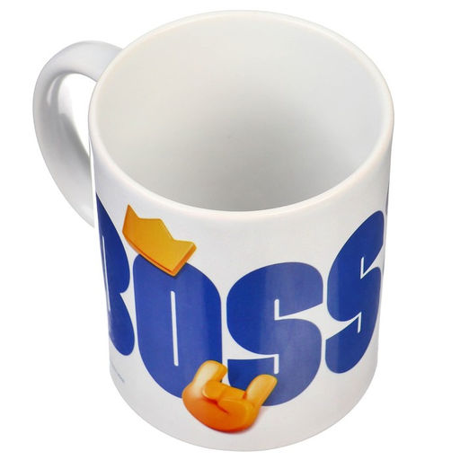 Кружка керамическая детская, сублимация, 350 мл «Босс», Смешарики