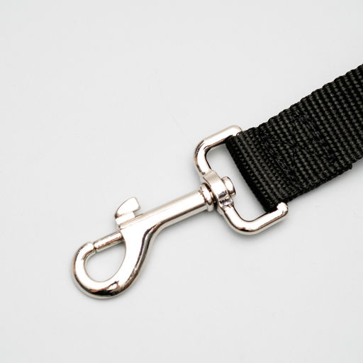 Поводок 5 м х 2,5 см, чёрный - Пижон фото 2