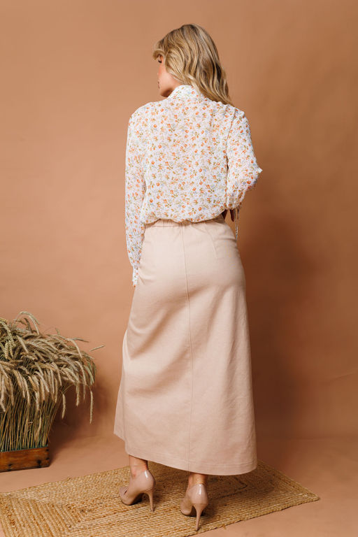 Юбка NIKVA н374-1 песочный  фото 2