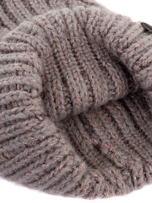 Шапка жен. мох+шерсть+виск+люр LB-BR55034 dirty pink - Labbra фото 4
