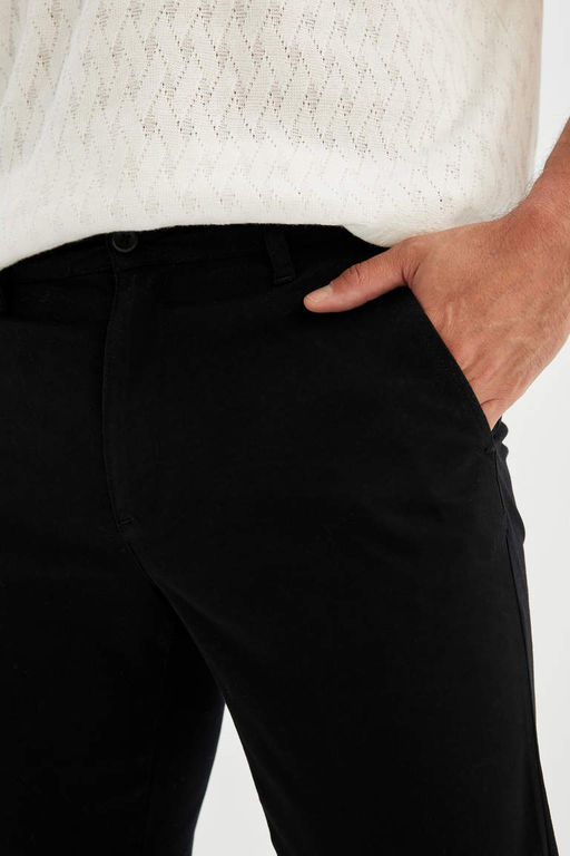 Брюки-чиносы из твила из парусины - Defacto фото 5