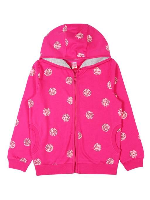 CRB wear/CWK 62241 Куртка для девочки, фуксия/Ex.Cherubino