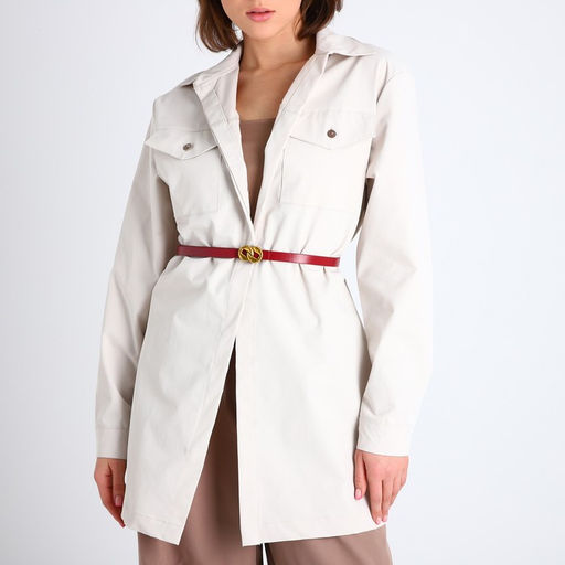 Ремень женский, ширина 1.4 см, пряжка металл, цвет бордовый - Simaland фото 2