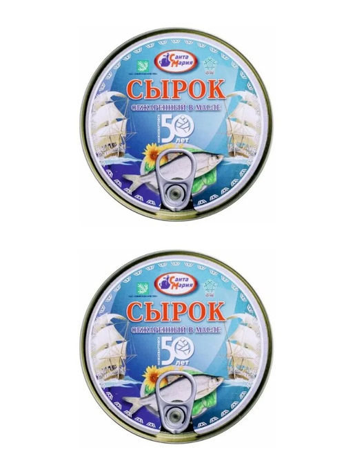 Цена за 2шт. Сырок обжар. в/м 170 г  Санта Мария, , шт