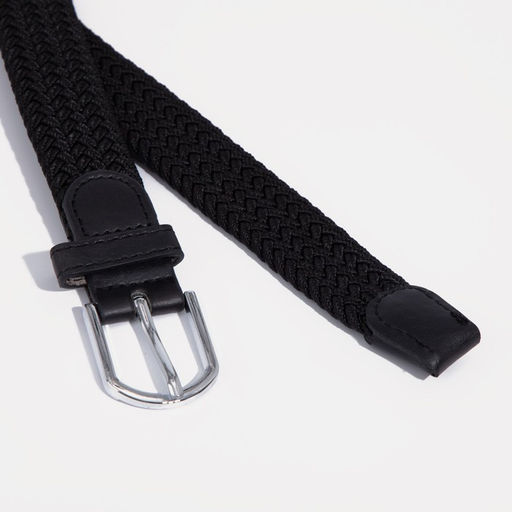 Ремень детский, ширина 2,5 см, пряжка металл, цвет чёрный - Simaland фото 3