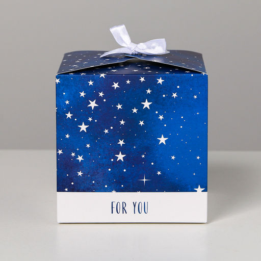Коробка складная For you, 12 12 12 см - Дарите счастье фото 3