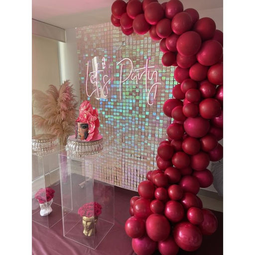 Панель с пайетками для фотозоны 30*30см перламутровый - Simaland фото 6