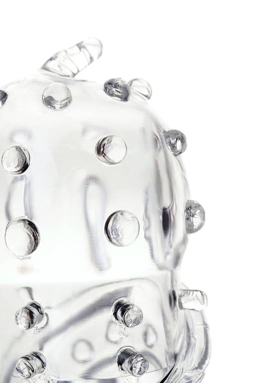 Насадка на пенис TOYFA A-Toys, TPR, прозрачный, 15,3 см  фото 7