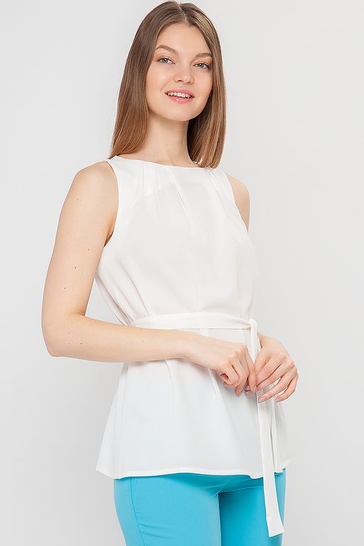 Блузка белая