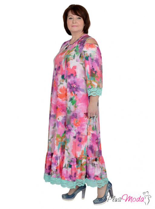 Платье Модель №610 размеры 44-84 - Plusmoda фото 8