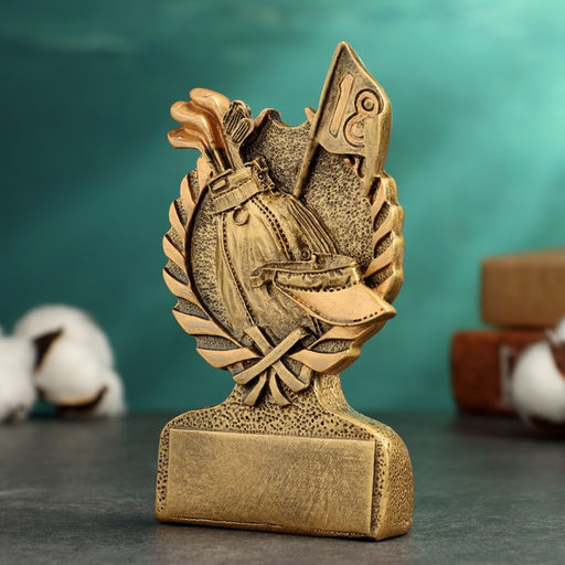 Фигура наградная, кубок «Гольф», 9×4×15 см