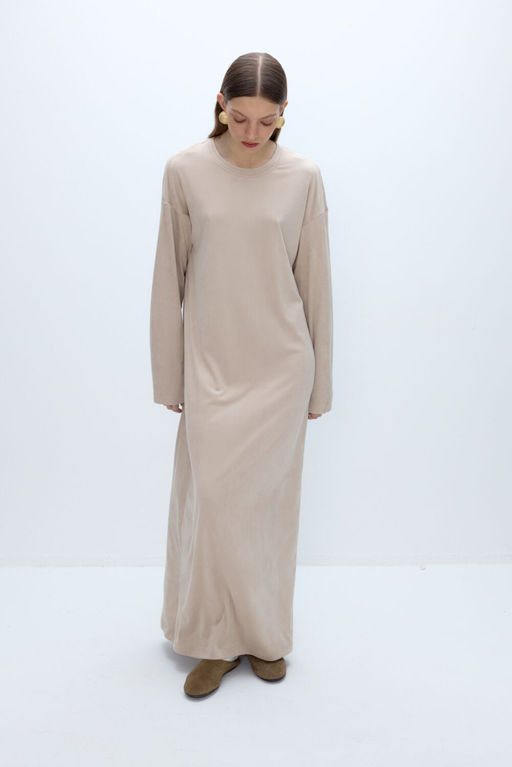 Платье Pirs 5672 светло-бежевый  фото 4