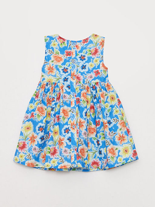 Bisiklet Yaka Desenli K?z Bebek Elbise - Waikiki фото 2