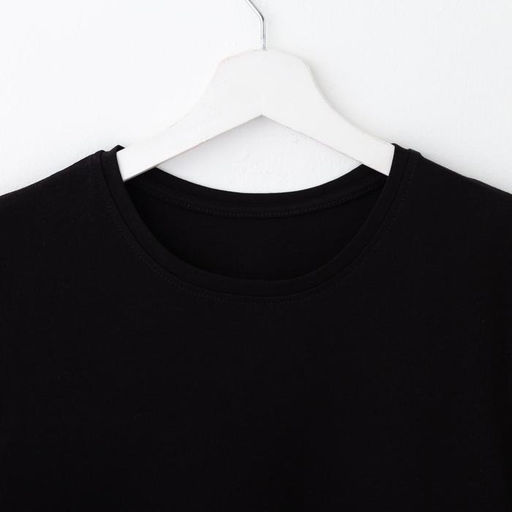 Футболка женская MIST basic, размер 40-42, чёрная