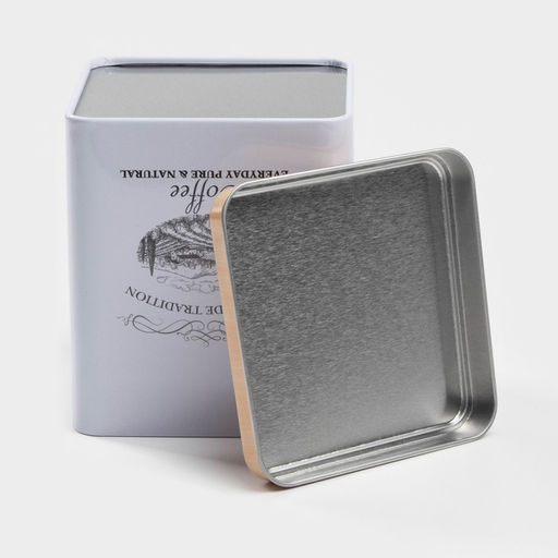 Банка для хранения Дом и поле, 1.2 л, 1210 см, жесть, белая - Simaland фото 4