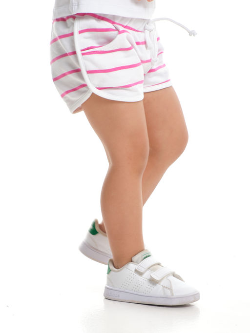 Шорты для девочки UD 0162 полоса - Mini maxi фото 2