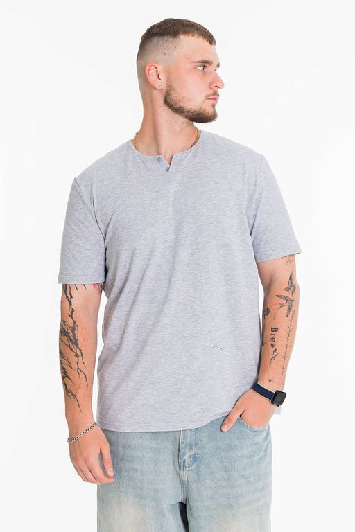 Футболка М125032а серый