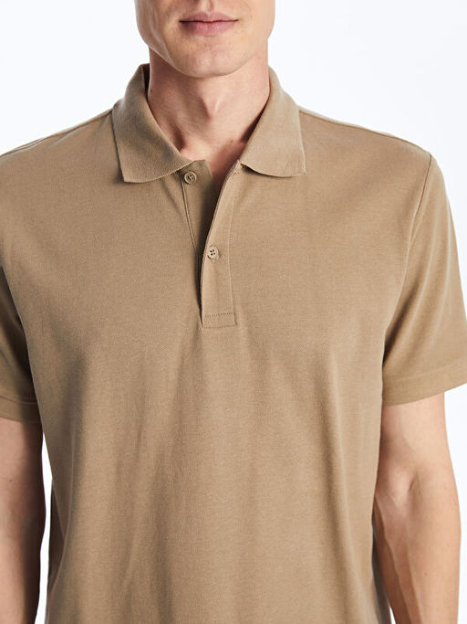 Polo Yaka K?sa Kollu Pike Erkek Ti??rt