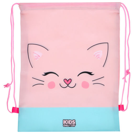 Набор для плавания детский ONLYTOP «Кошечка»: шапочка, очки, мешок