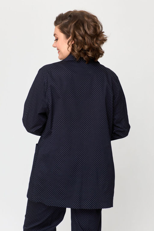 Жакет БелЭльСтиль 409 чернильно-синий