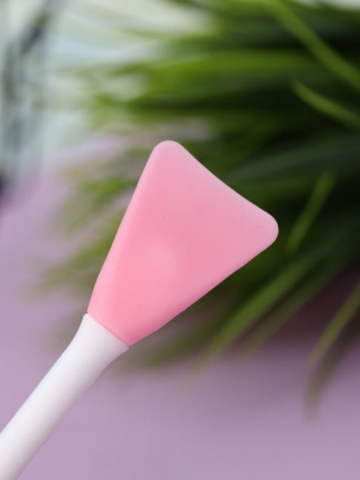 Двусторонняя кисть-щётка для лица "Polar Clean", pink