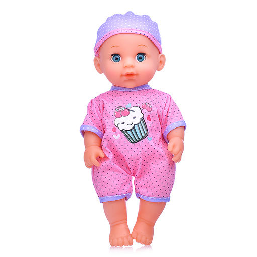 Пупс с аксессуарами "Алёнка" со звуком, пьёт, писает, в коробке