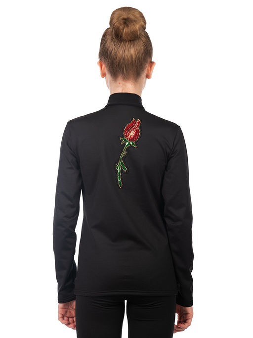 8707 Костюм для фигурного катания Розы * - Chersa фото 5