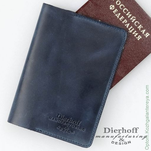 Мужская кожаная обложка Dierhoff Д 6010-902