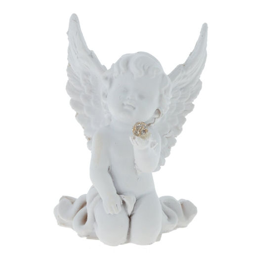 Фигурка декоративная "Ангел", L6,5 W5 H9 см, 2в.