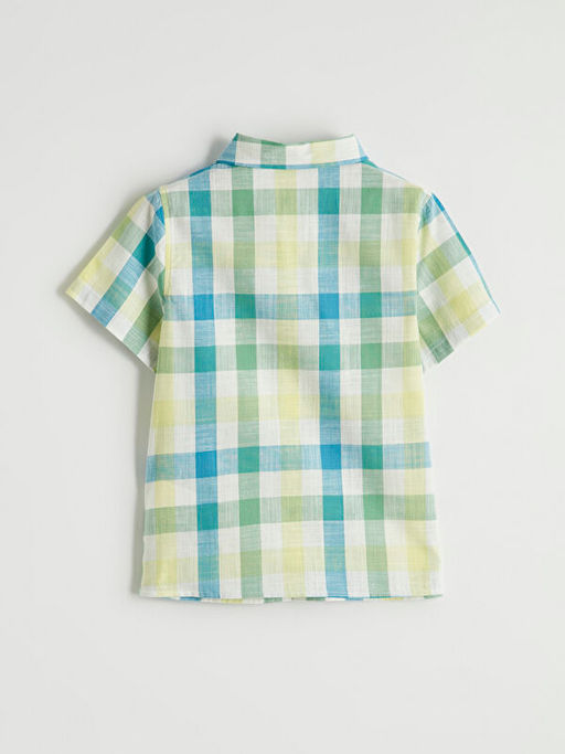 Ekose Desenli Erkek ?ocuk G?mlek