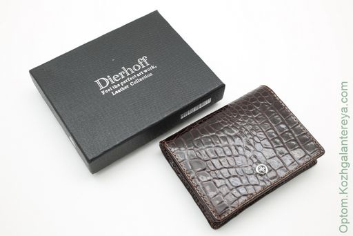 Кожаная мужская визитница Dierhoff Д 7188-491 - Sergio valentini фото 3