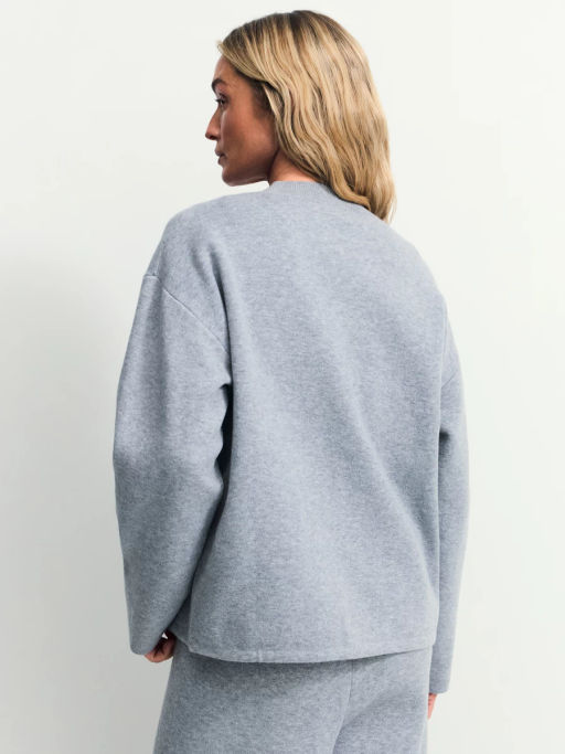 Оверсайз джемпер на молнии / Zarina фото 6