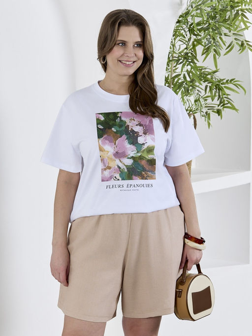 Шорты Камео-3 из вискозы со льном - Виотекс фото 57