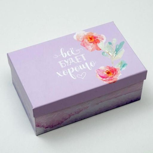 Набор подарочных коробок 10 в 1 «Цветы», 30.5×20×13 - 12×6.5×4 см