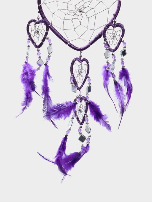 Ловец снов Пять фиолетовых сердец, 0.7?16?45 см